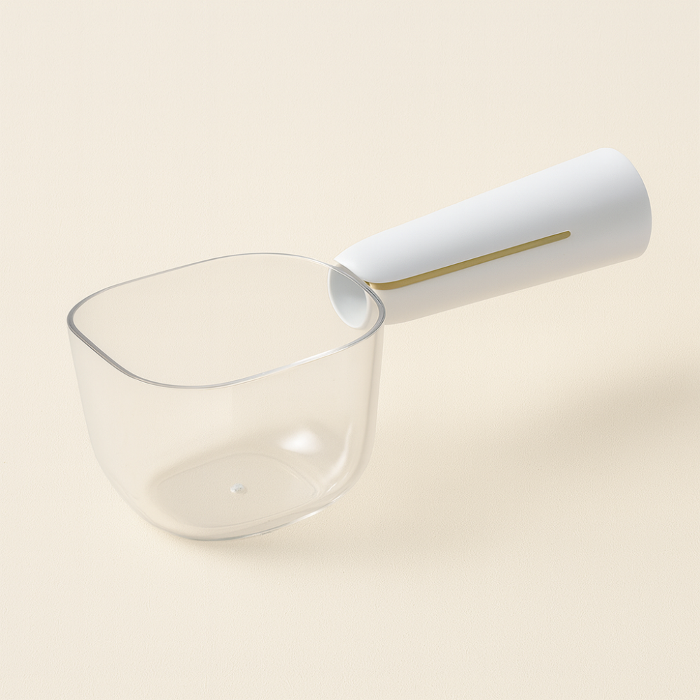 Cuillère Balance de Cuisine pour Animaux – Tasse de Nourriture avec Échelle de Mesure Portable pour Chiens et Chats